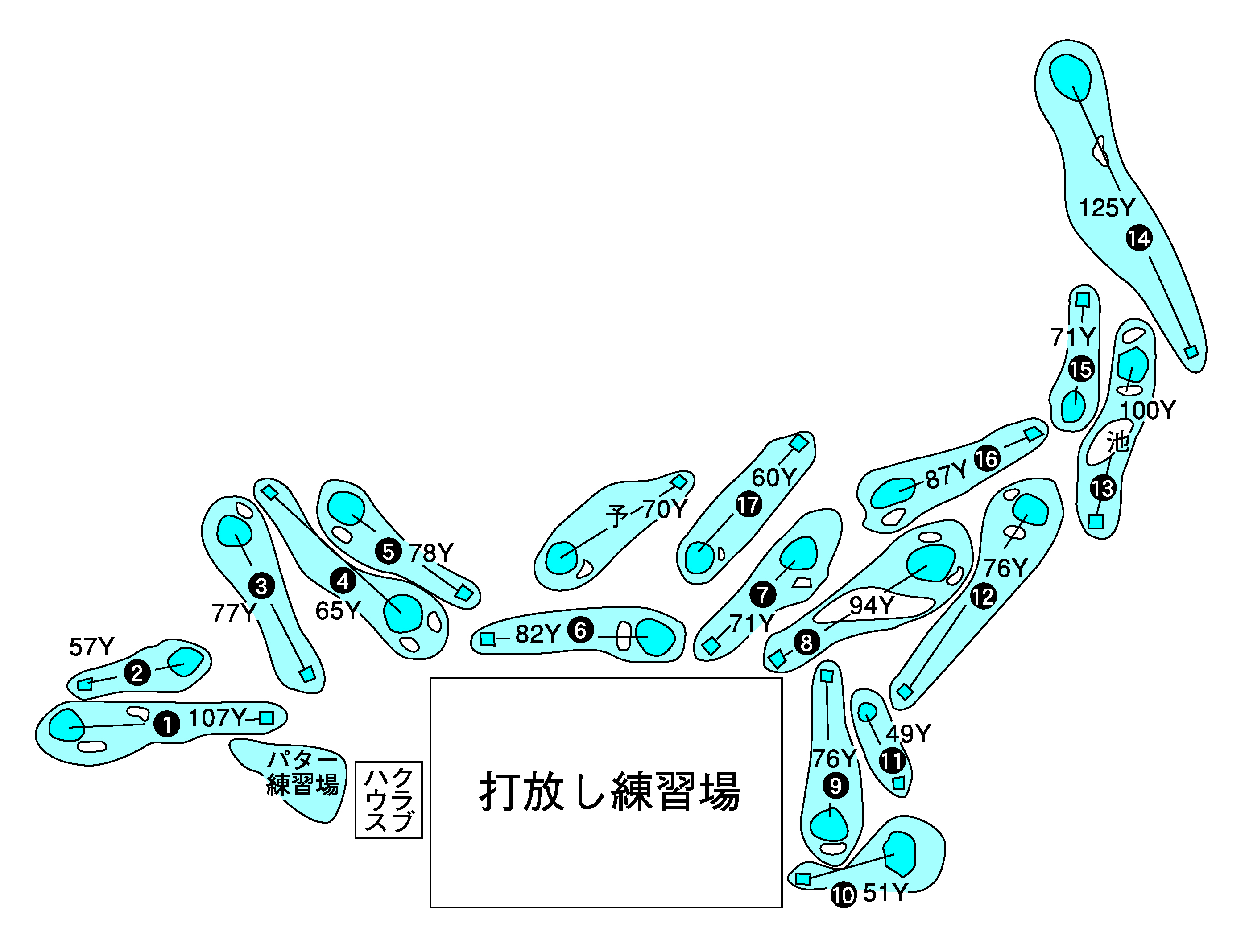  和合ゴルフ　浜松　ショートコース